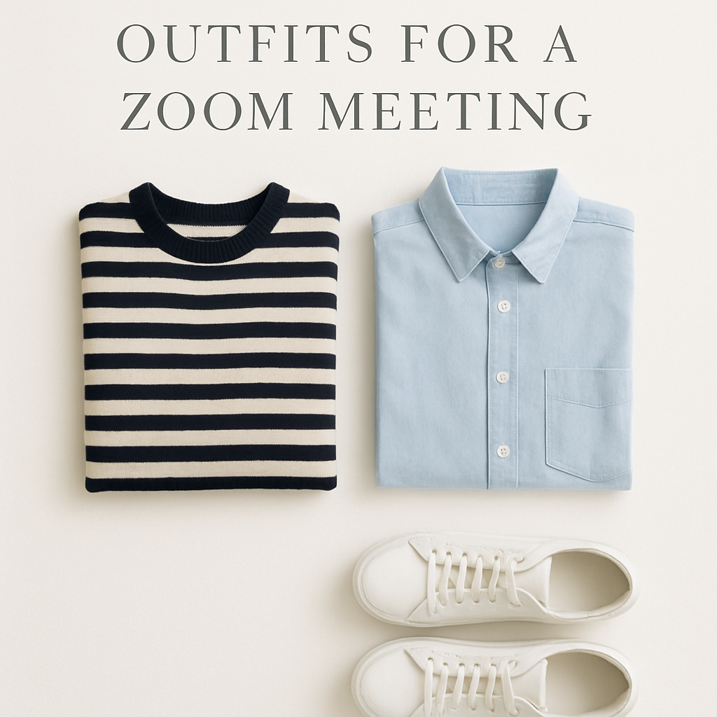 Outfit ideas for a Zoom meeting