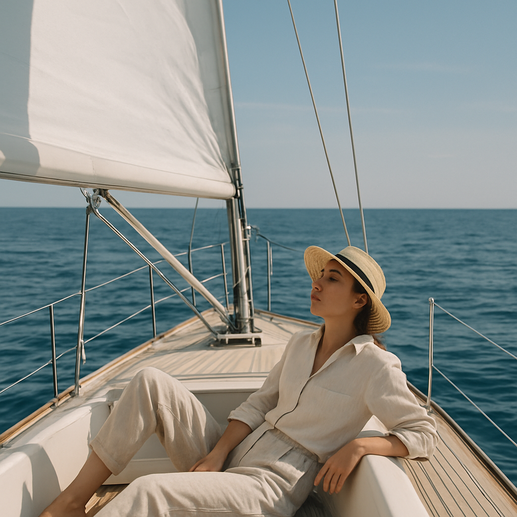 Sailing on the water